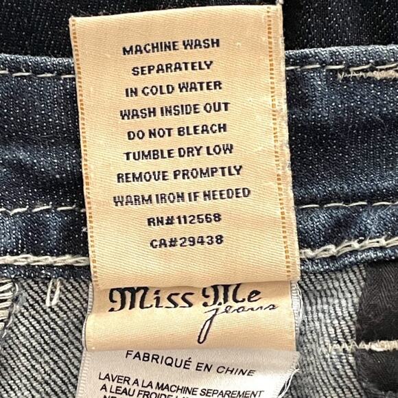 Vintage Y2K Miss Me JE5641EP2 Easy Capri Sz 29 - Picture 8 of 11